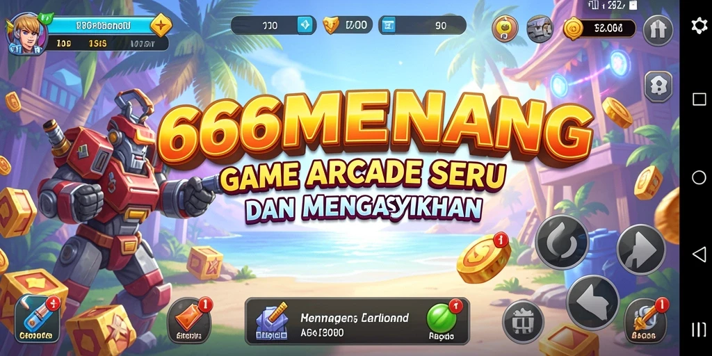 Gameplay seru dalam 666MENANG yang penuh tantangan.