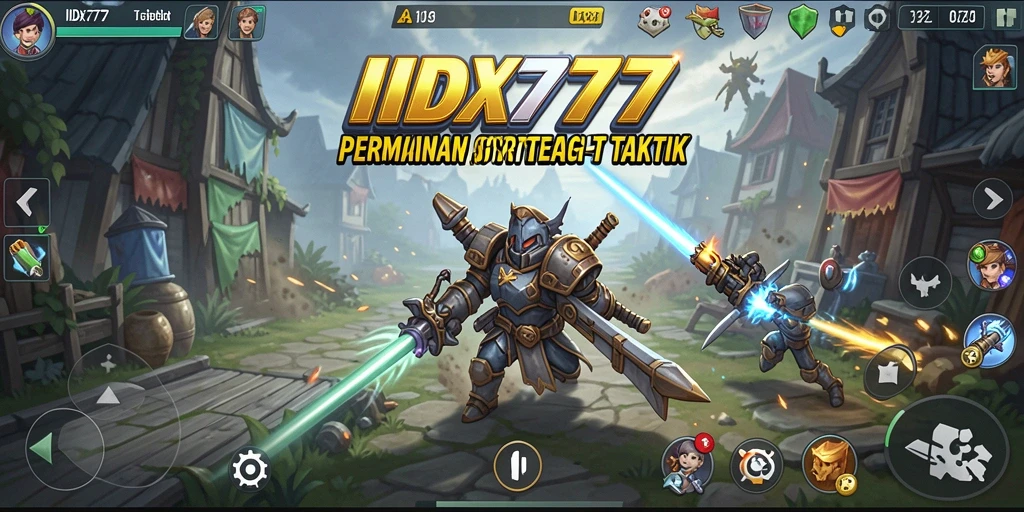 Tangkapan layar gameplay strategi yang intens dan mendebarkan.