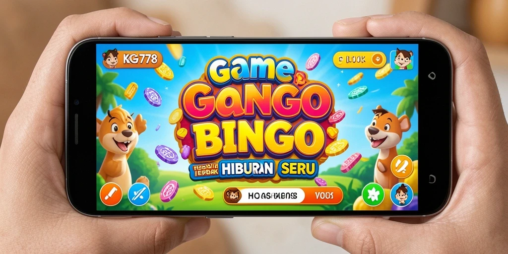Screenshot KG778 menunjukkan momen seru dalam permainan Bingo.