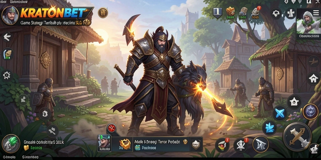 Tampilan gameplay menakjubkan dari KRATONBET yang penuh strategi.