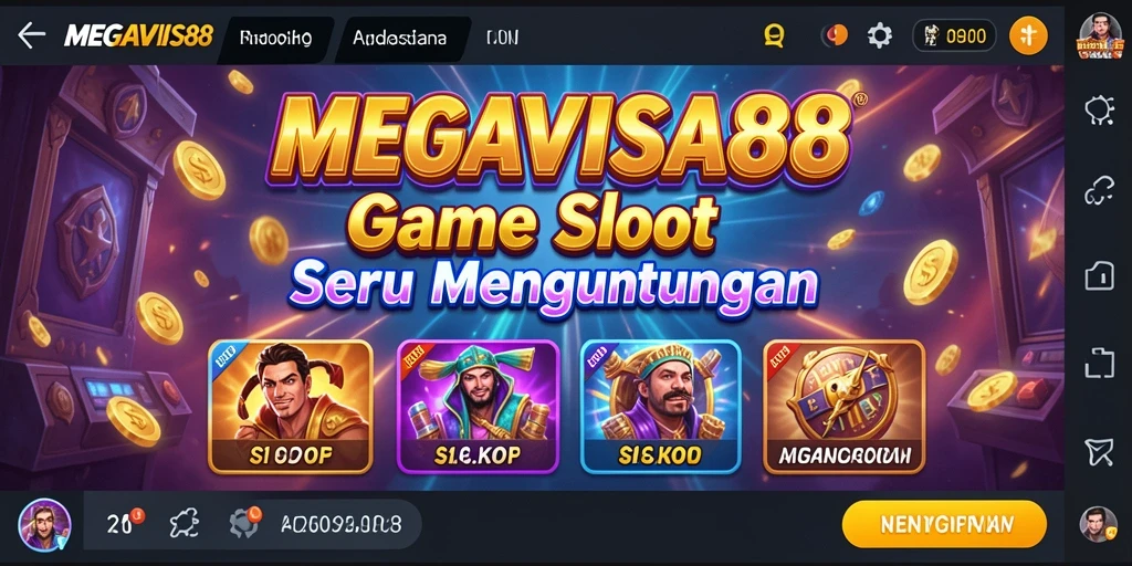 Tangkapan layar gameplay MEGAVISA88 yang menarik dan penuh aksi.
