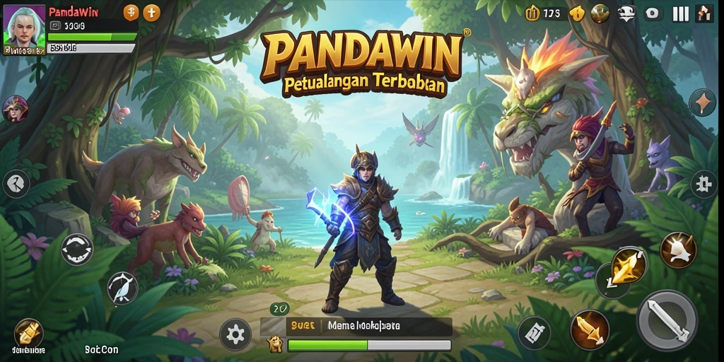 Gameplay seru dan menawan di dunia Open World PANDAWIN.