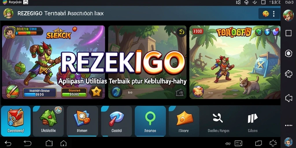 Tangkapan layar menunjukkan antarmuka REZEKIGO dengan fitur pengingat yang menarik.