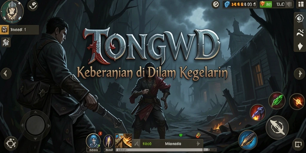 TONGWD menampilkan gameplay menyeramkan dengan atmosfer mencekam.